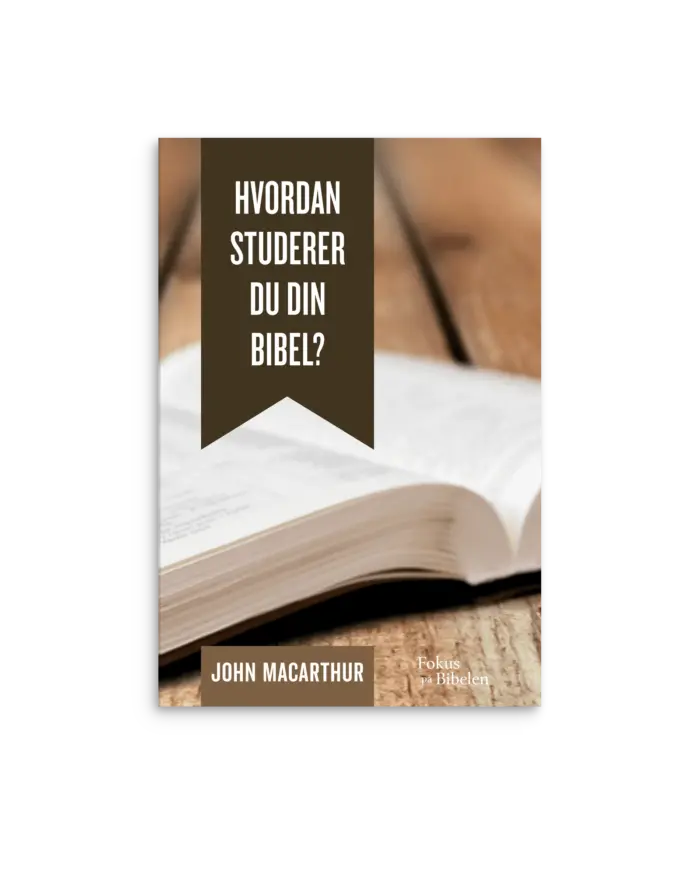 Hvordan studerer du din Bibel?